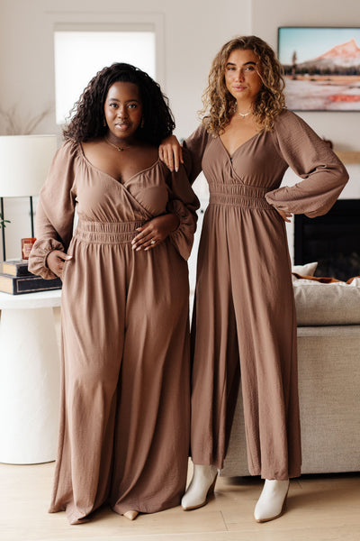 ONLINE EXCLUSIVE Wandering Vista Wide Leg Jumpsuit