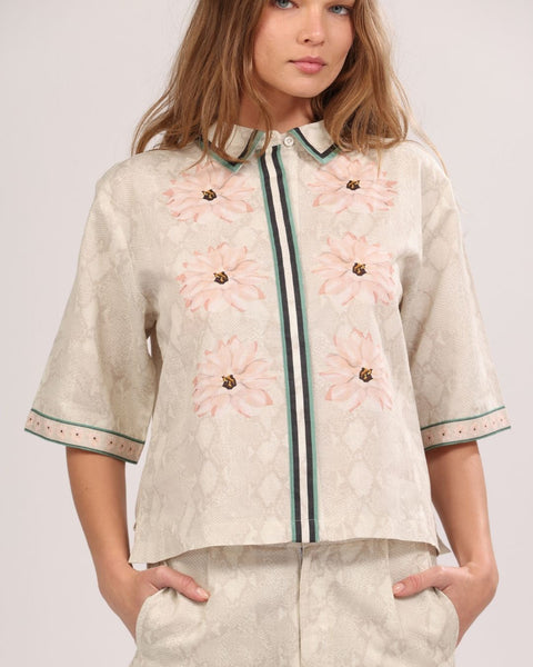 Las Sureñas Flower Skin Shirt