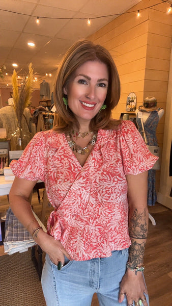 Casey Tie wrap top