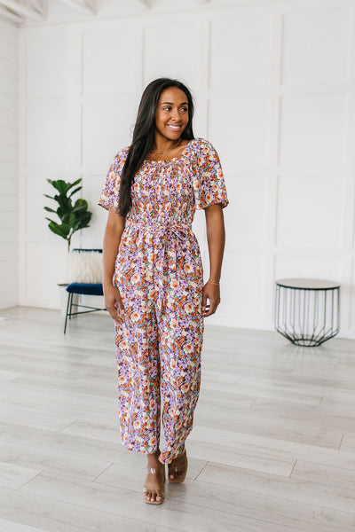 ONLINE EXCLUSIVE Better Than Fine Floral Jumpsuit
