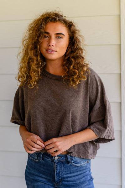 ONLINE EXCLUSIVE Can't Handle It Cropped T-Shirt