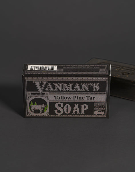 ONLINE EXCLUSIVE *New* VanMan's Tallow & Pine Tar Soap
