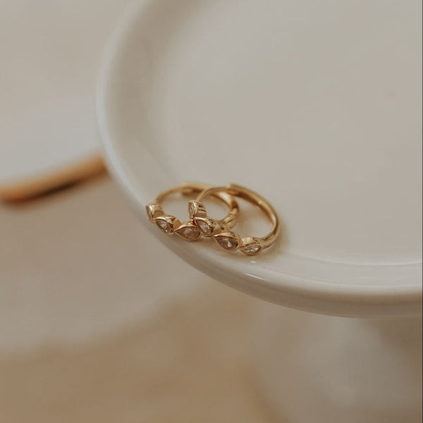 ONLINE EXCLUSIVE May Raindrop Hoops