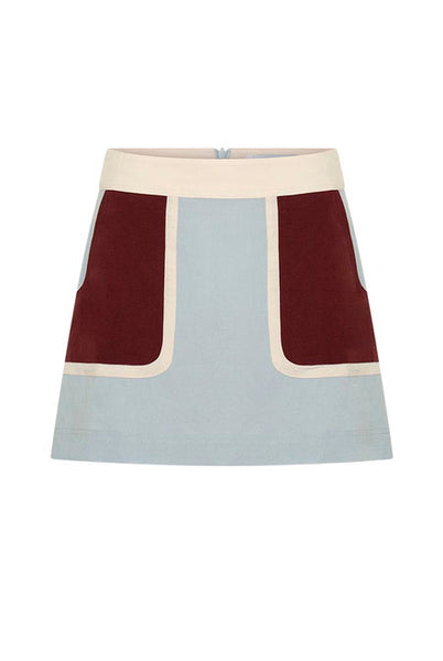 Bohemian Traders Block Skirt