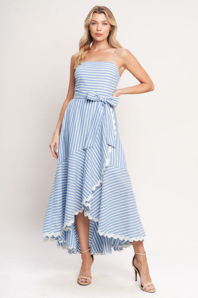 ONLINE EXCLUSIVE - Coastal walk woven midi dress
