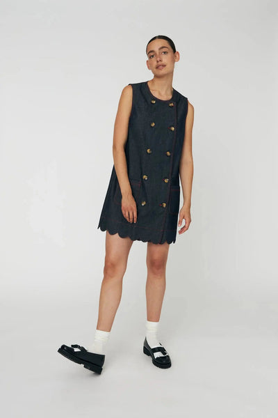 STELLA NOVA Scallop Dress