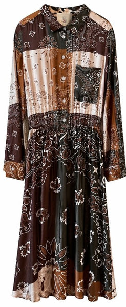 5*PROGRESS Bandana Patchwork Dress