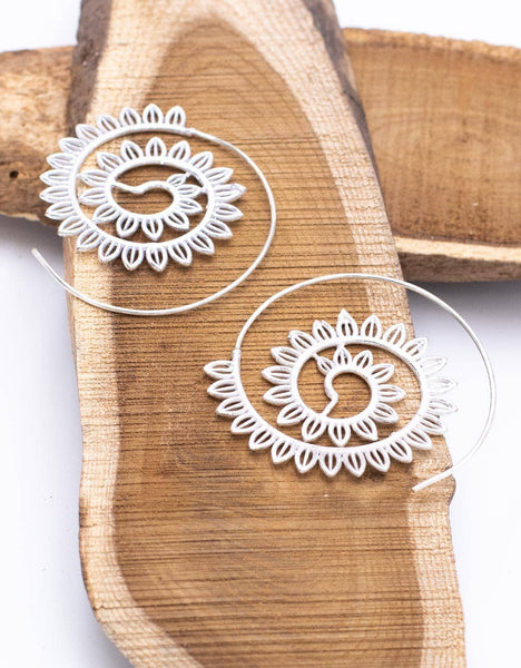 India Icoting Twisted Earrings
