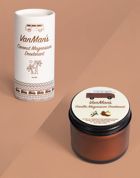 ONLINE EXCLUSIVE *New* VanMan's Vanilla Magnesium Deodorant - 2 oz