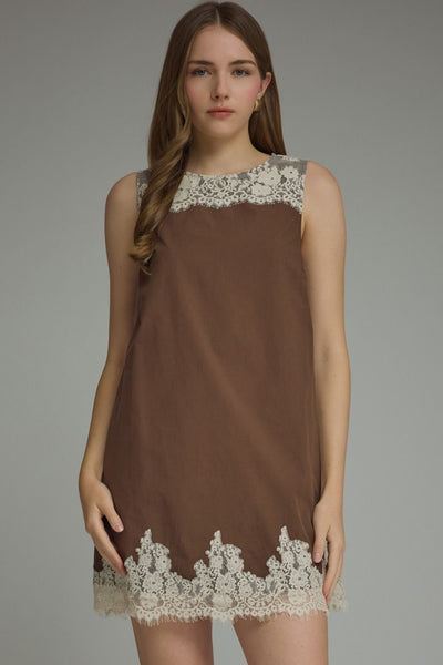 Entro Truffle Lace Dress