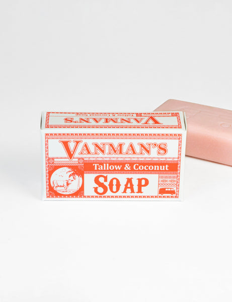 ONLINE EXCLUSIVE VanMan's Tallow & Coconut Soap