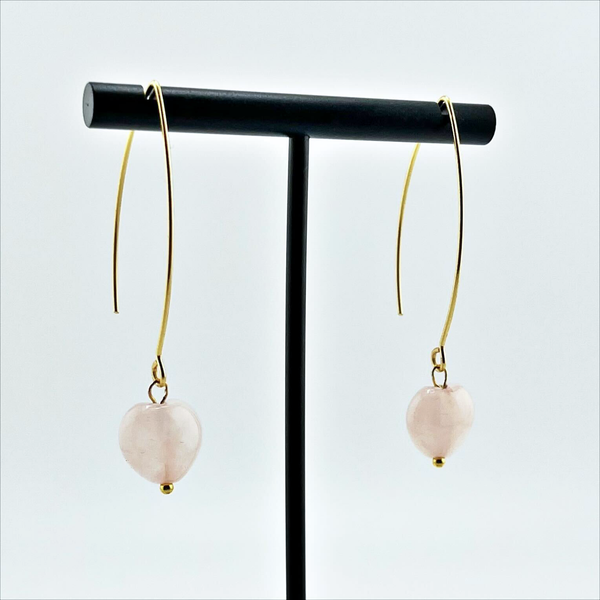 ONLINE EXCLUSIVE - Katia Designs Lunar drop stone earrings