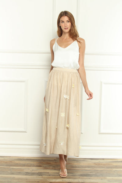 Zero Degrees Celsius 3D Flower Skirt