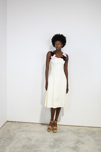 Never A Wallflower Orchid Dress