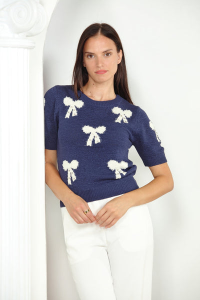 Zero Degrees Celsius Bow Sweater